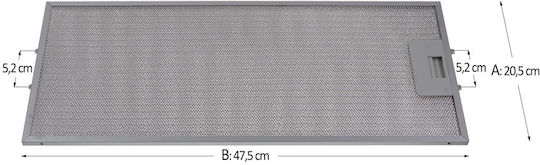 ΦΙΛΤΡΟ ΑΠΟΡΡΟΦΗΤΗΡΑ DAVOLINE  20,5 X 47,5 CM